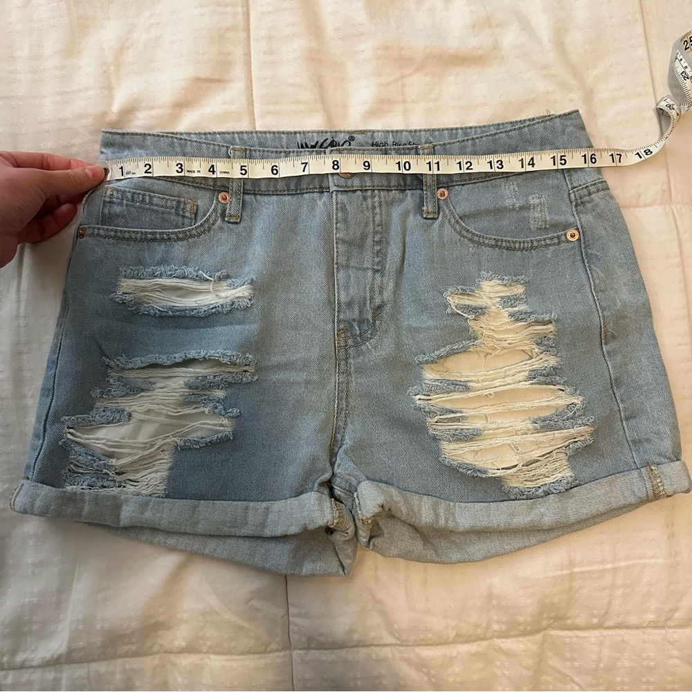 High waist shorts